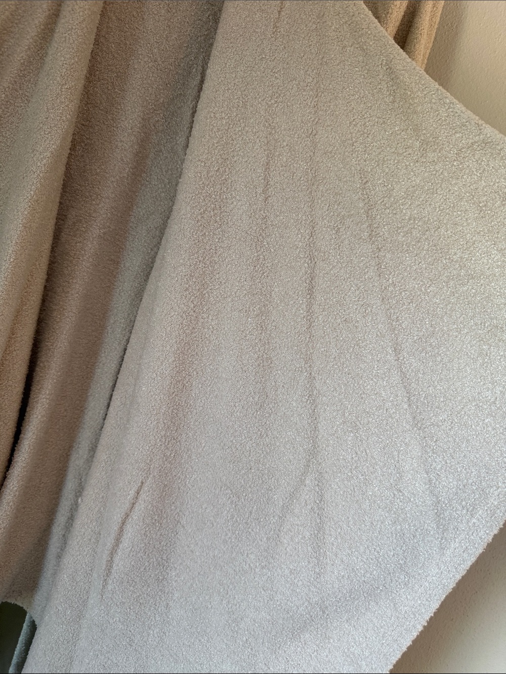 Barefoot Dreams CozyChic Lite Island Wrap Drape Front Cardigan Stone - Picture 5 of 11